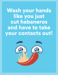 funny wash your hands printable sign