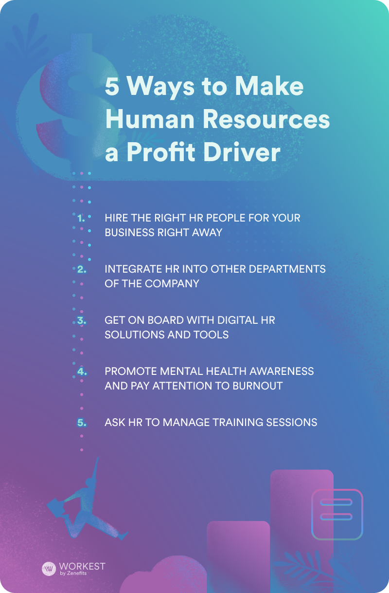 How to make Human Resources a profit driver 