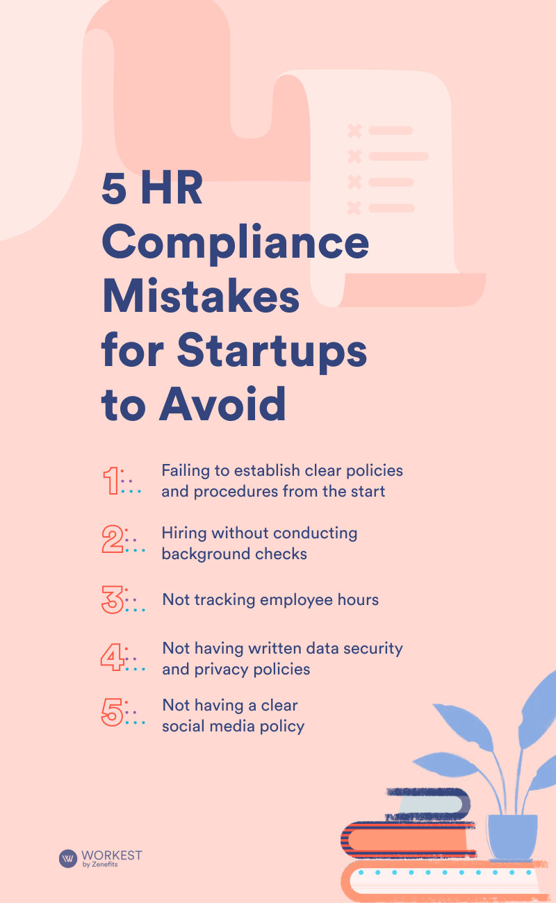 5 Common HR Compliance Mistakes for Startups and How to Avoid Them